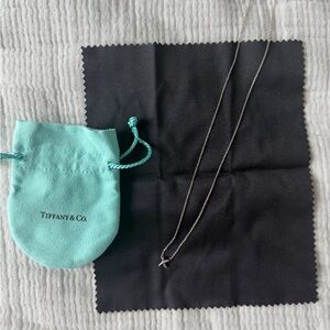 Tiffany & Co. Paloma Picasso x Silver Necklace with Pouch
